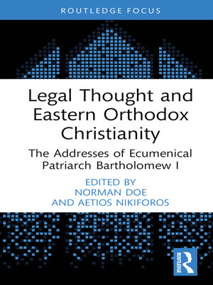cover image of Legal Thought and Eastern Orthodox Christianity